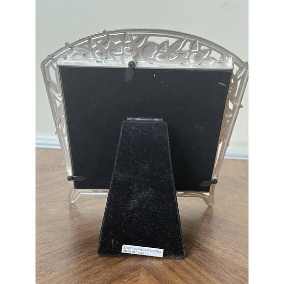 Carr 5x5 Photo Metal Picture Frame Rhinestone Jeweled Enamel Y2K Fairycore - Picture 5 of 8